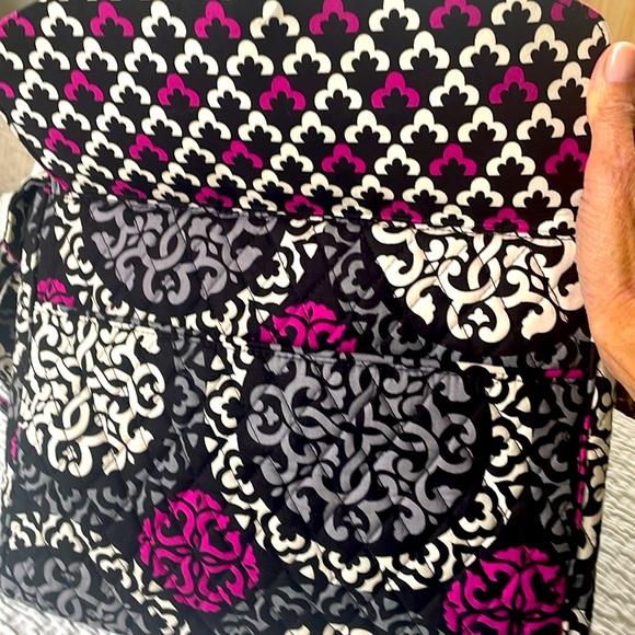 Vera Bradley Cranberry Magenta Envelope Style Bag - Picture 2 of 11